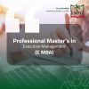Professional Master's in Executive Management (E-MBA)