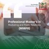Professional Master's in Marketing and Public Relations (MMPR)